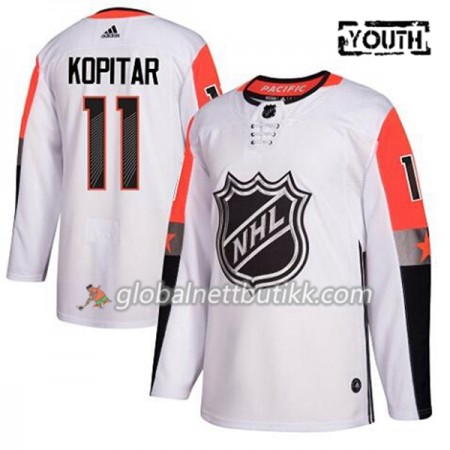 Los Angeles Kings Hockeydrakt Anze Kopitar 11 2018 NHL All-Star Pacific Division Hvit Adidas Authentic - Barn